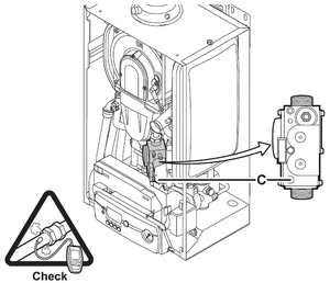 gas valve checking MCR-P